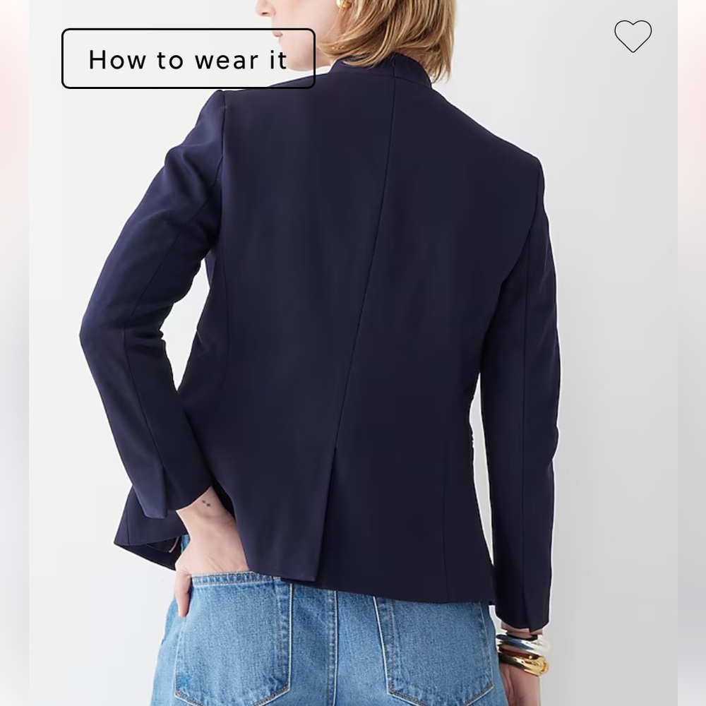 JCrew Going Out blazer (4P) EUC - Picture 4 of 5